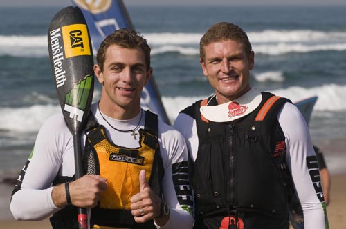 Dawid Mocke, Hank McGregor, Scottburgh to Brighton 2008) Dawid Mocke, Hank McGregor, Scottburgh to Brighton 2008)